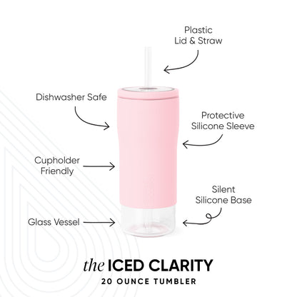Iced Clarity Cup - 20oz